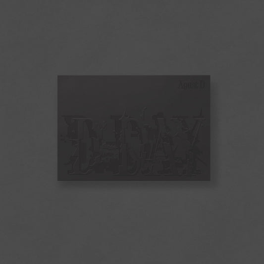 BTS Agust D 1st Album [D-DAY] (Weverse Albums Ver.)