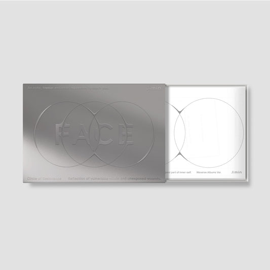 BTS JIMIN 1st Album [FACE] (Weverse Albums Ver.)
