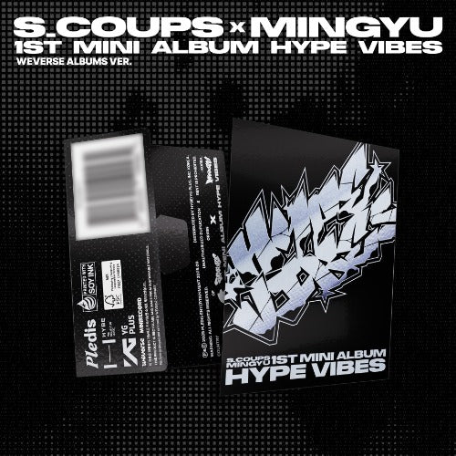 S.COUPS X MINGYU (SEVENTEEN)1st Mini Album [HYPE VIBES] (Weverse Albums Ver.)