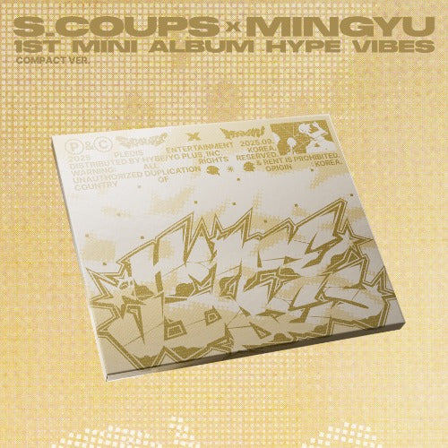 S.COUPS X MINGYU (SEVENTEEN) 1st Mini Album [HYPE VIBES] (COMPACT Ver.)