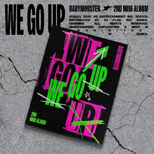 [PREORDER] BABYMONSTER 2nd MINI ALBUM [WE GO UP] (UP Ver.)