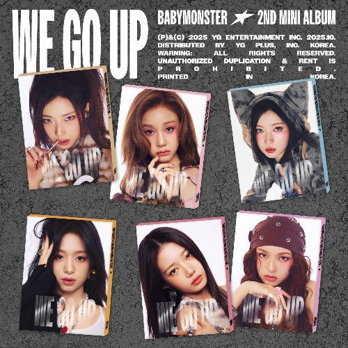 [PREORDER] BABYMONSTER 2nd MINI ALBUM [WE GO UP] (PATTERN Ver.)