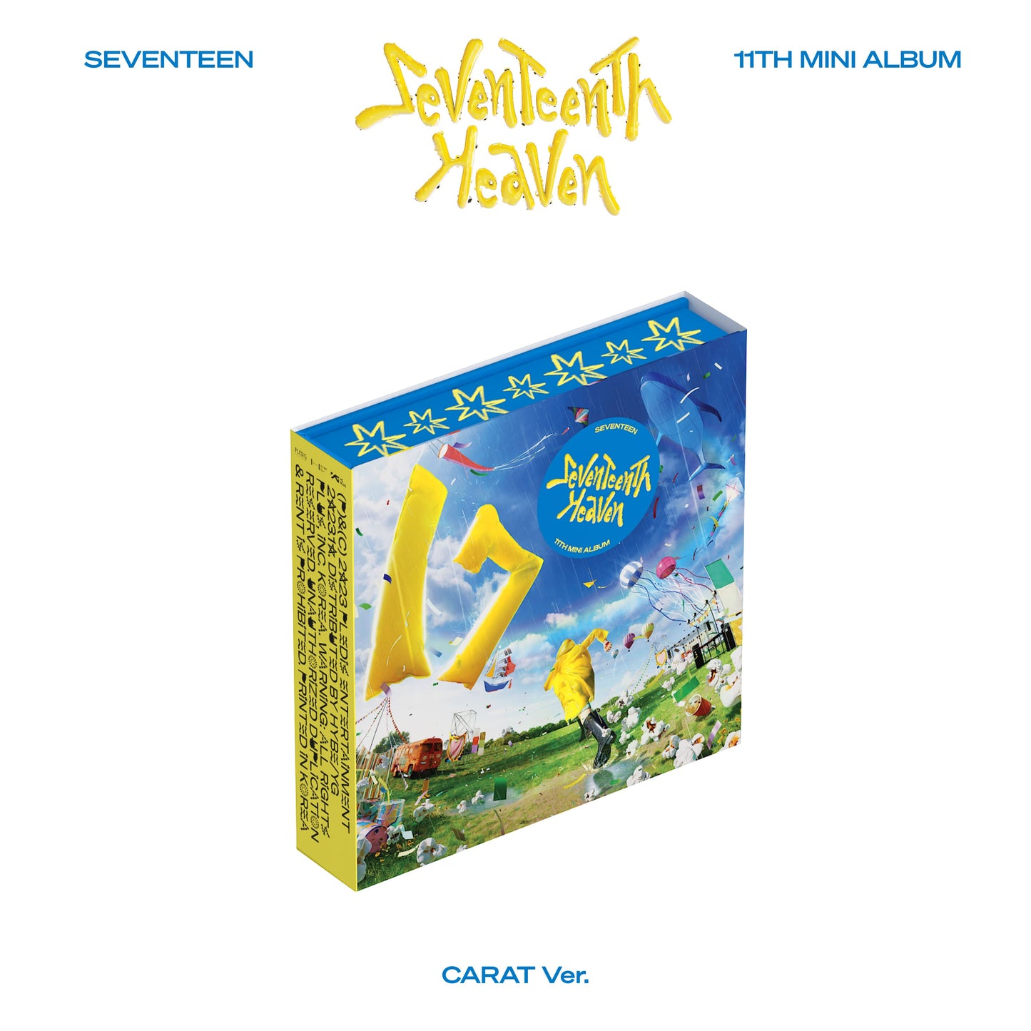 SEVENTEEN 11th Mini Album [SEVENTEENTH HEAVEN] (Carat Ver.) (Random Versions)
