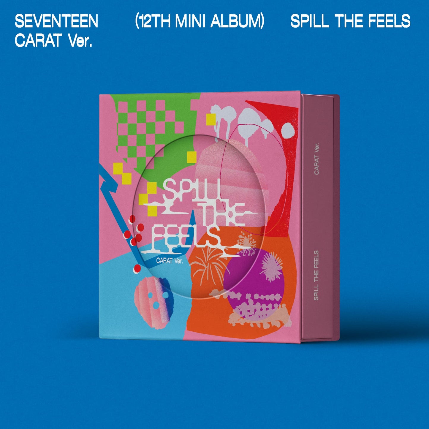 SEVENTEEN 12th Mini Album [SPILL THE FEELS] (CARAT Ver.) (Random Ver.)