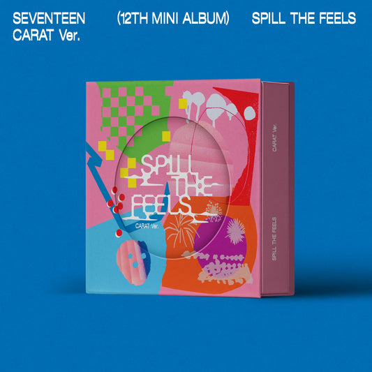 SEVENTEEN 12th Mini Album [SPILL THE FEELS] (CARAT Ver.) (Random Ver.)