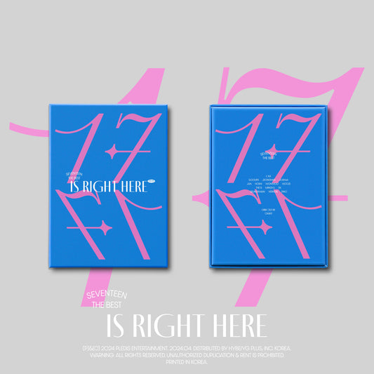 SEVENTEEN BEST ALBUM [17 IS RIGHT HERE] (DEAR Ver.) (Random Ver.)