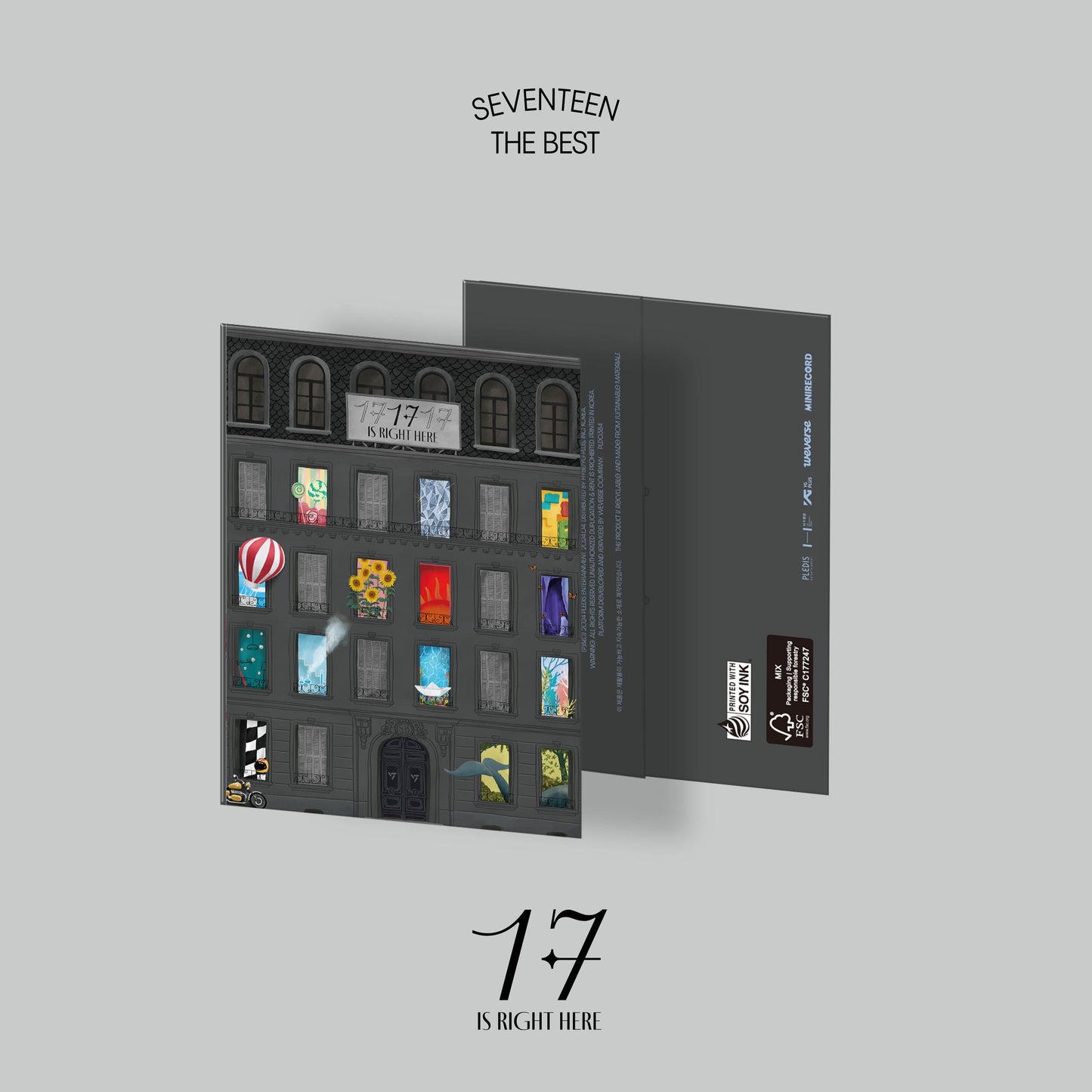 SEVENTEEN BEST ALBUM [17 IS RIGHT HERE] (Weverse Albums Ver.)