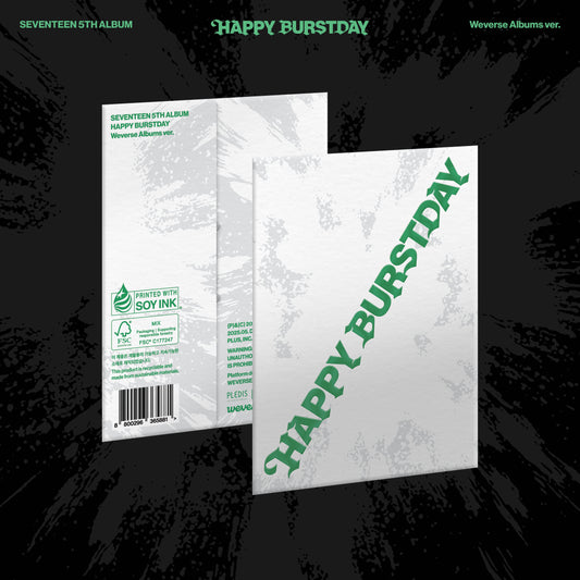 [SEVENTEEN] 5th Album [HAPPY BURSTDAY] (Weverse Albums Ver.)
